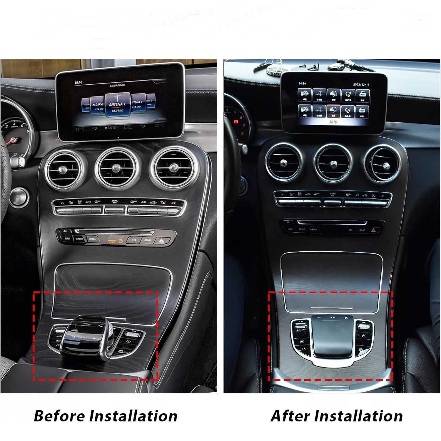 Touch Mouse Pad Control Switch For Benz C-Class E-Class GLC G W205 W213 2015-19