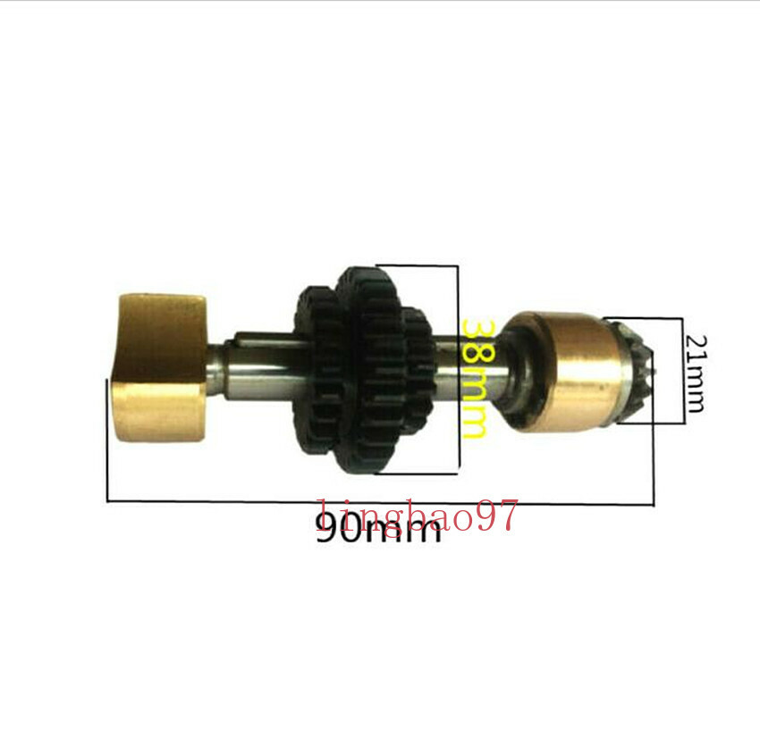 CNC Bridgeport Milling Machine Part Automatic Feed Umbrella Triple Section Gear