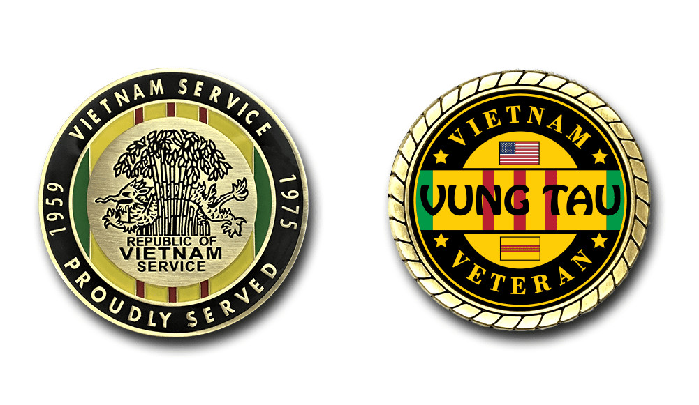 Vung Tau Vietnam Veteran Challenge Coin