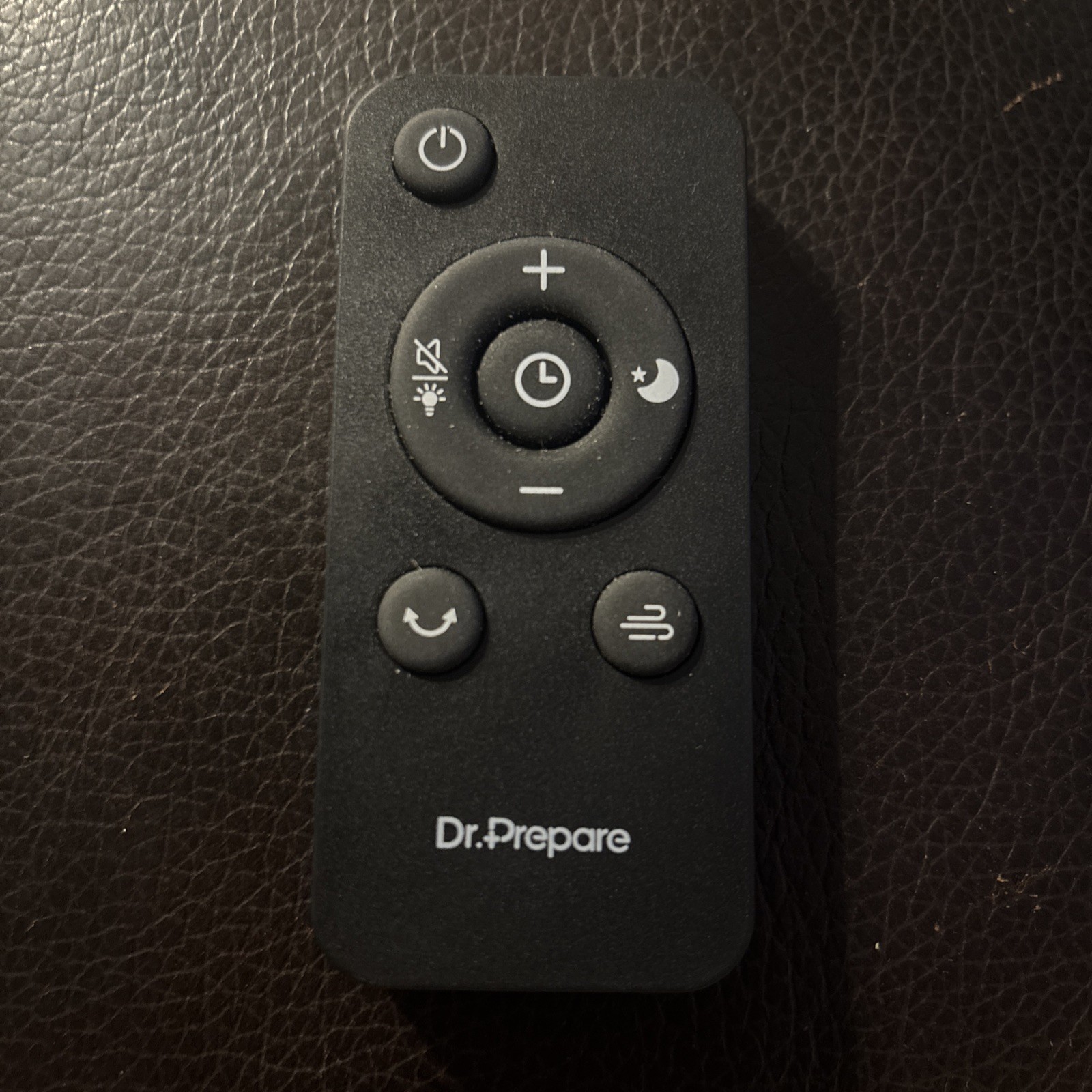 Replacement Remote Control Only for DR.PREPARE DCCF10 3.5*0.7*1.2 inch, Black