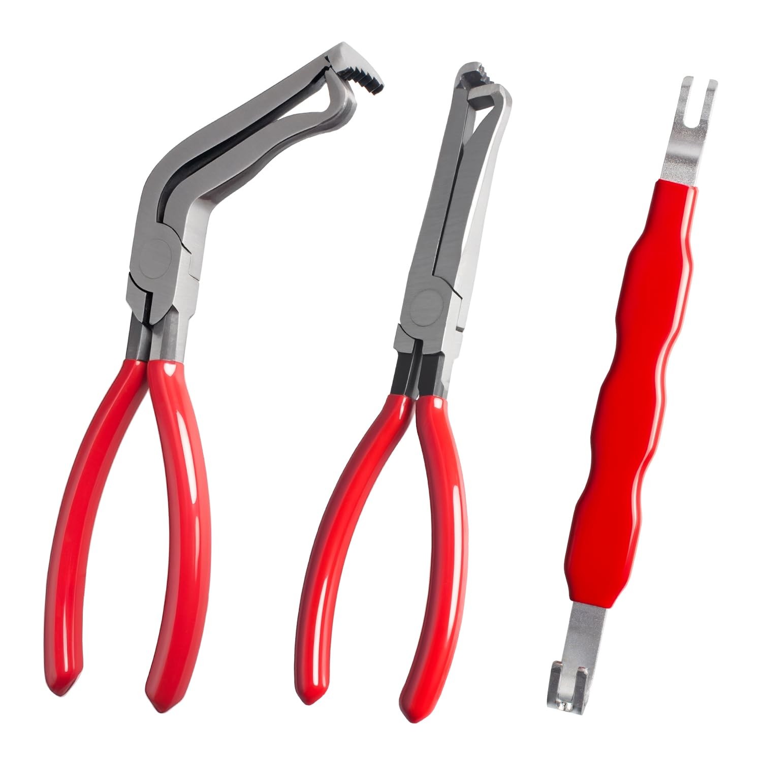 Electrical Connector Disconnect Pliers 8 Inch Auto Release Tool Set 3 Pcs