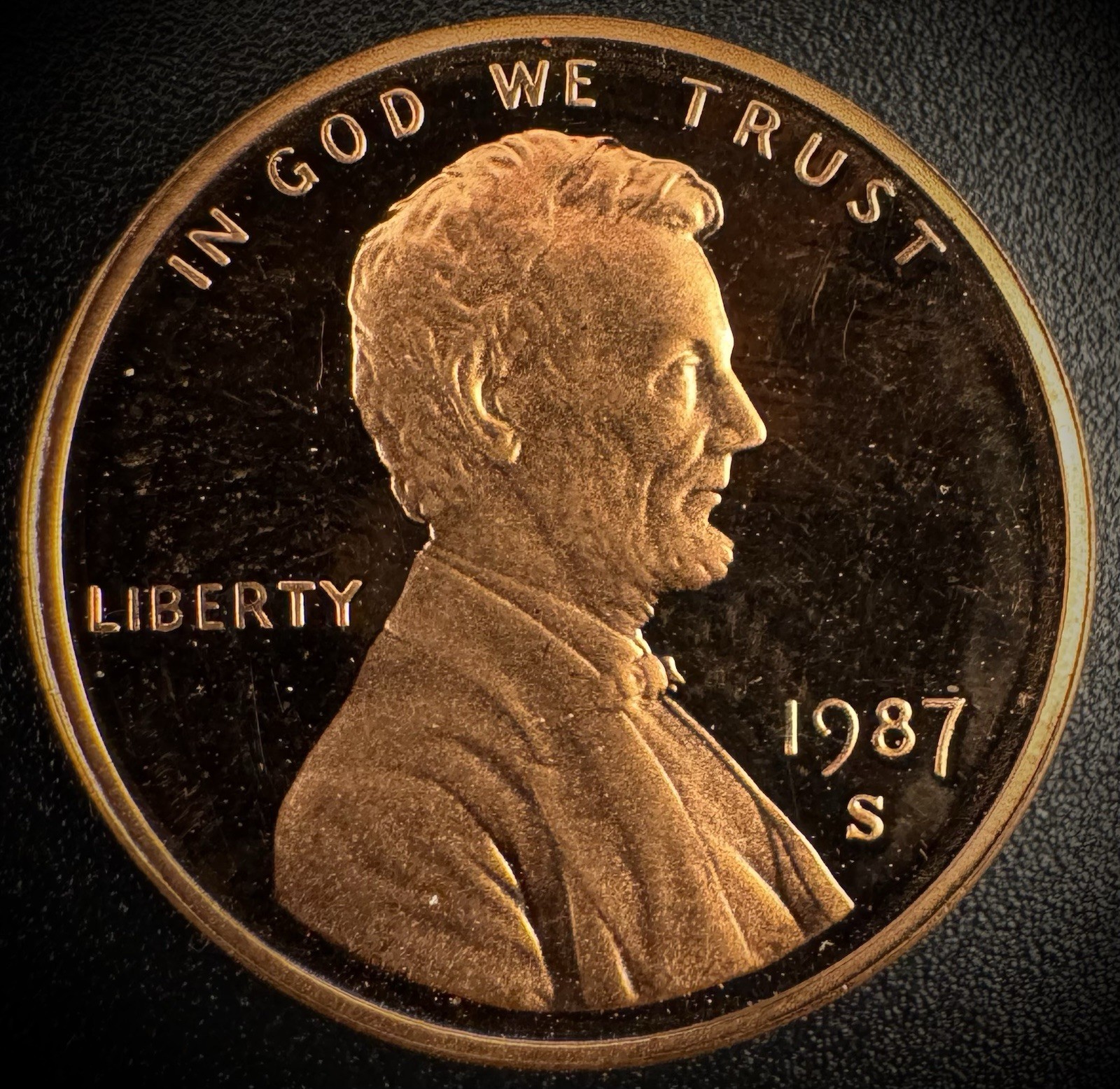 1987-S Lincoln Memorial Cent PROOF Coin Penny