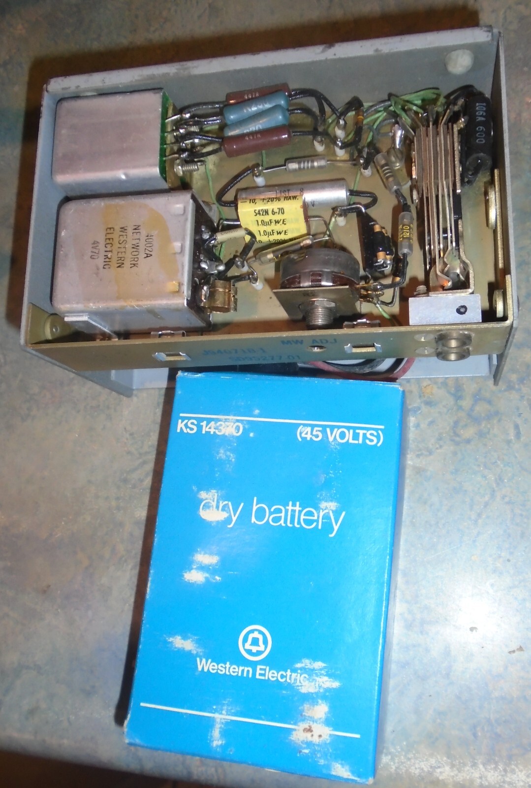 Vintage 1930s WESTERN ELECTRIC Milliwatt Reference Generator J94071B