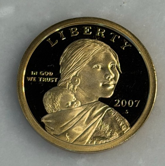 2007-S Sacagawea Proof Dollar - Native American