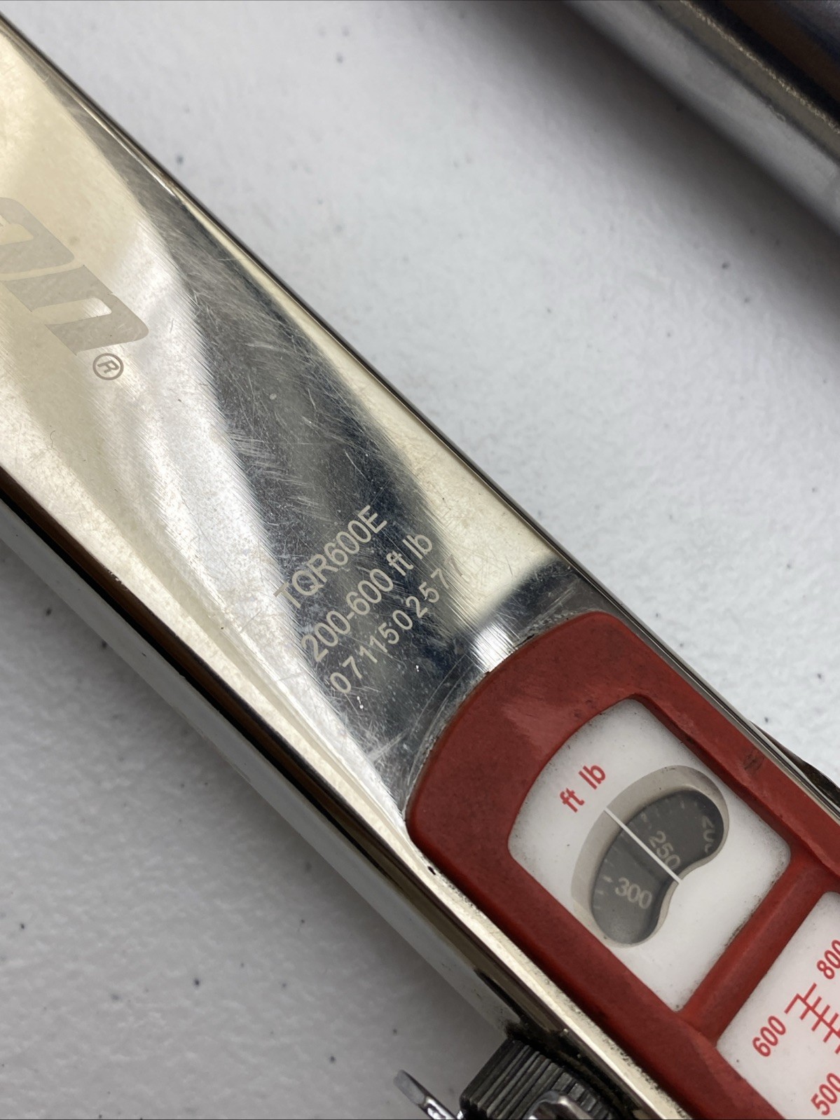 SNAP-ON TQR600B AND EXTENSION NO HEAD