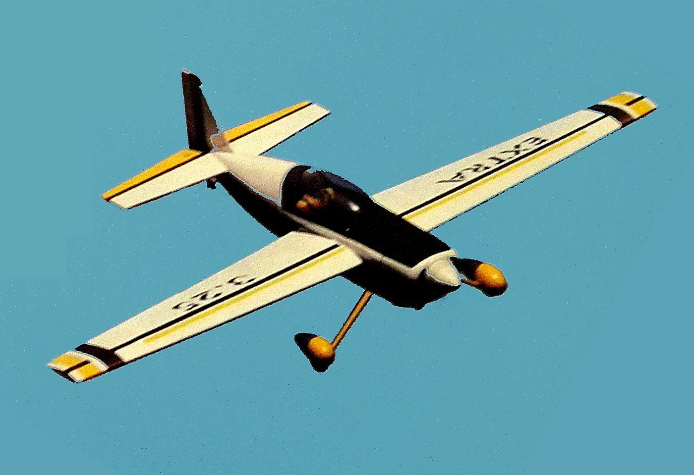 Printed Plans Patterns + instructions EXTRA 3.25 Mini Aerobatic Model Span 47"
