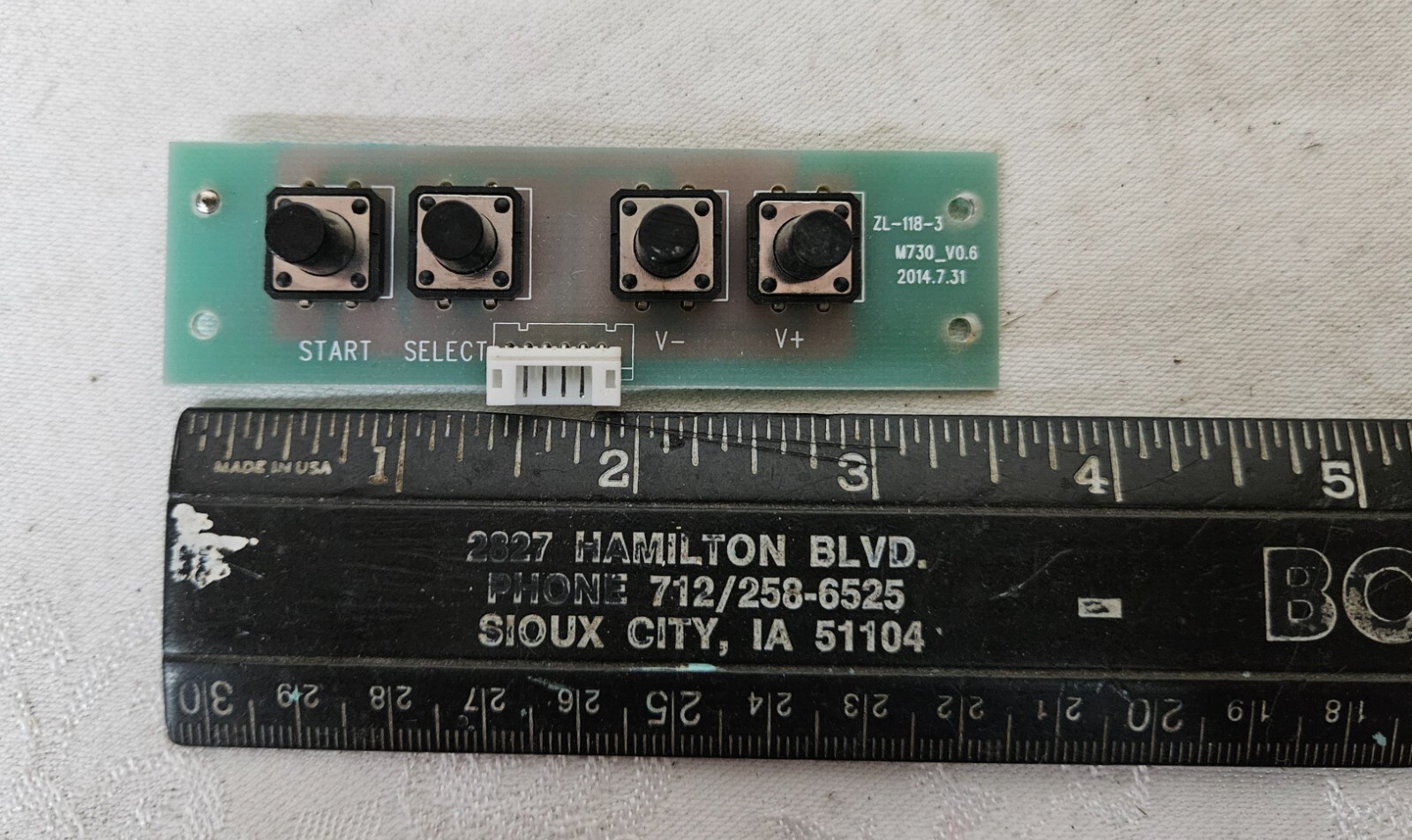 DIGIKING Mini Arcade Game Start, Select, & Volume PCB Working