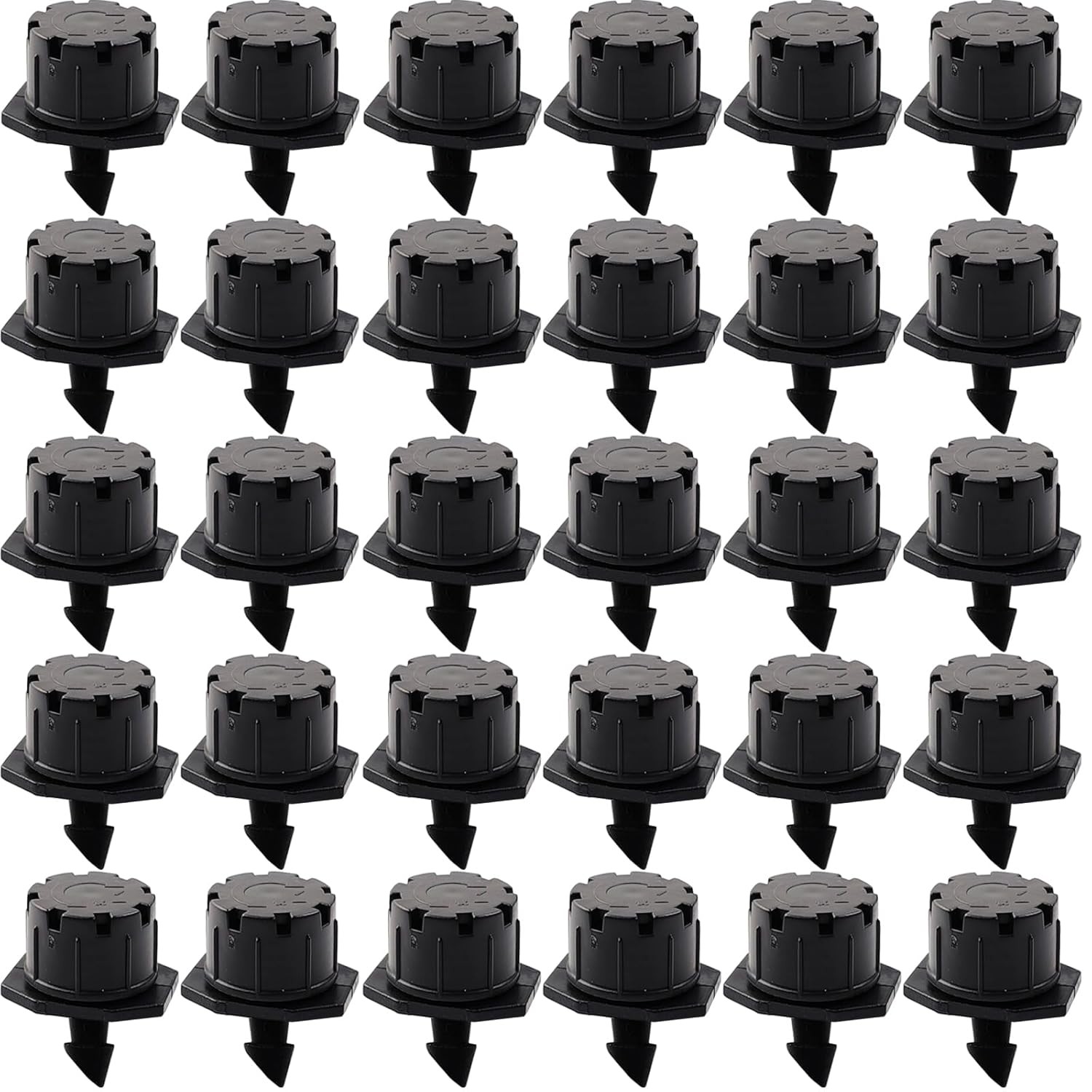 150PCS Adjustable Drip Irrigation Emitters 1/4Inch Adjustable Micro Drip