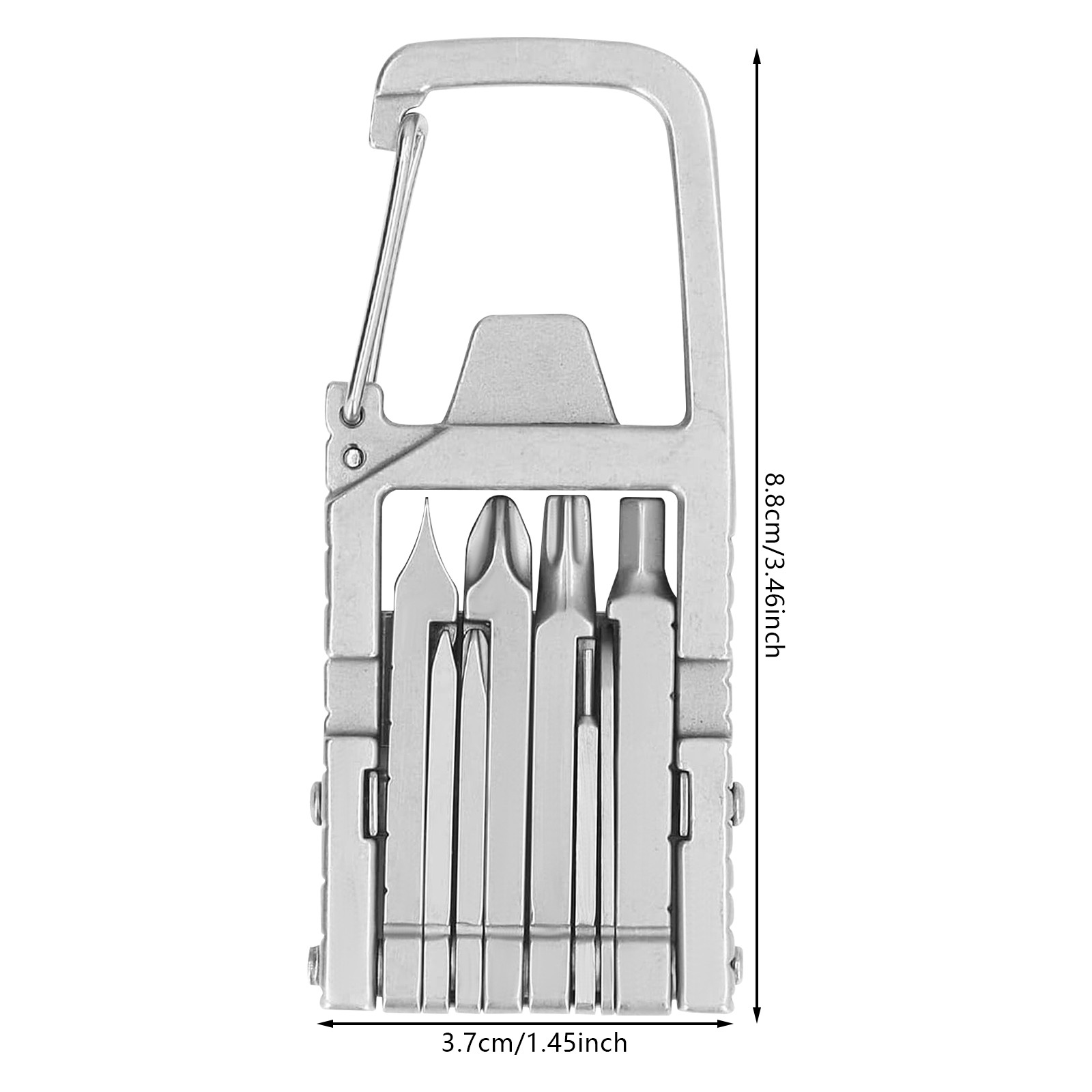 12 in 1 Mini Multi Tool, Portable Keychain Multitool, Keychain Multi Tool