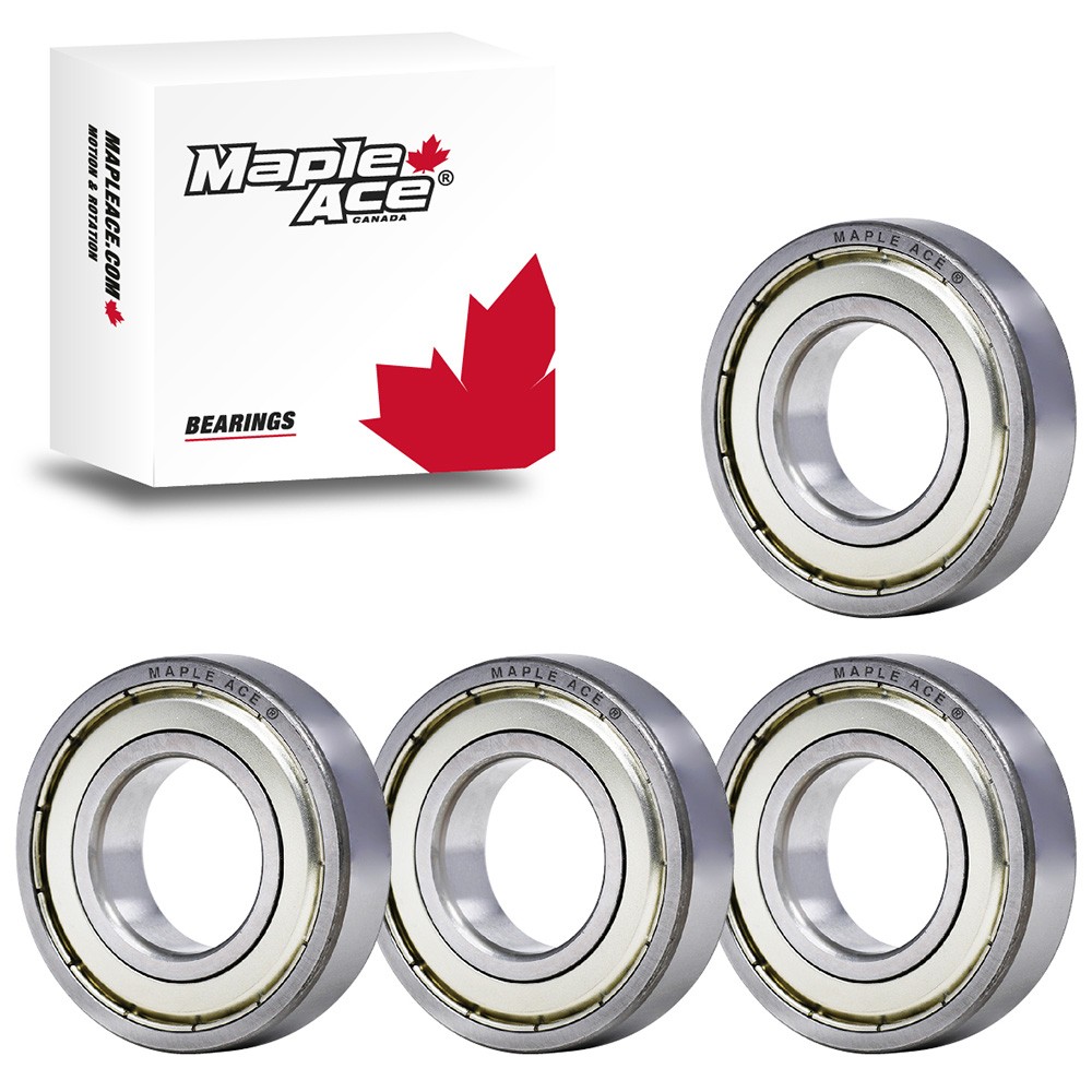 6000-ZZ Ball Bearing 10x26x8mm 6000 ZZ Metal Shielded (Qty 4)