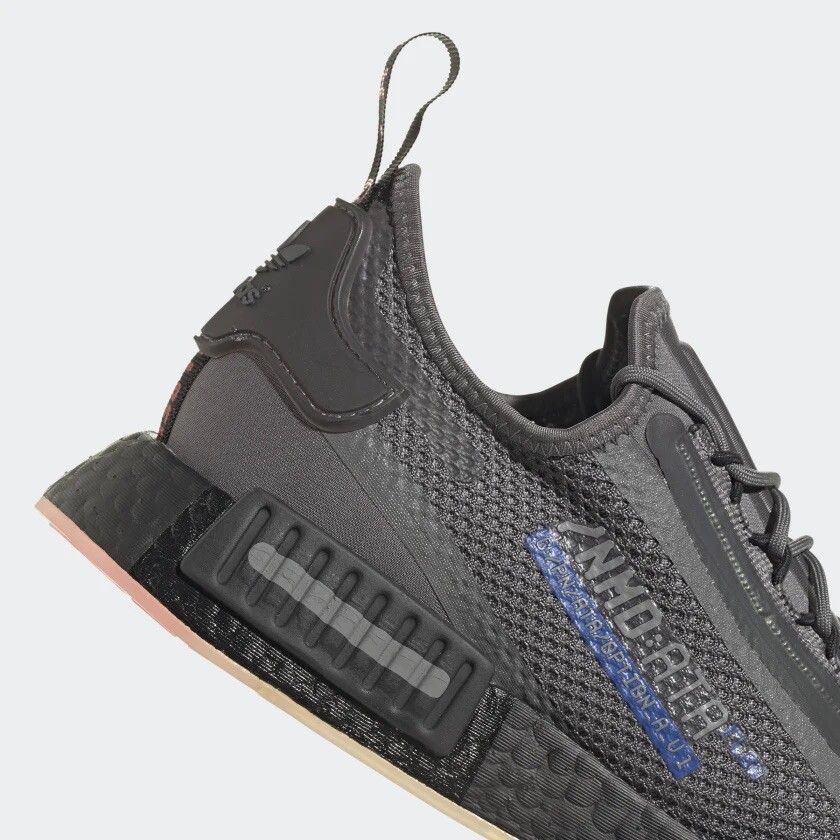 Adidas Originals NMD R1 Spectoo Gray Men's Athletic Shoes H01482