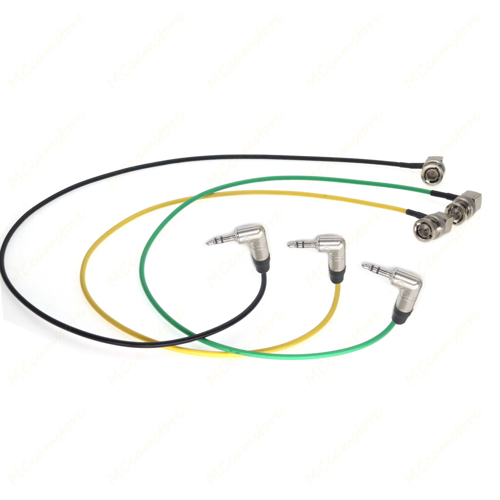 BNC to 3.5mm Audio Plug Timecode fr C300/C500,Arri Amira Tentacle Timecode Cable