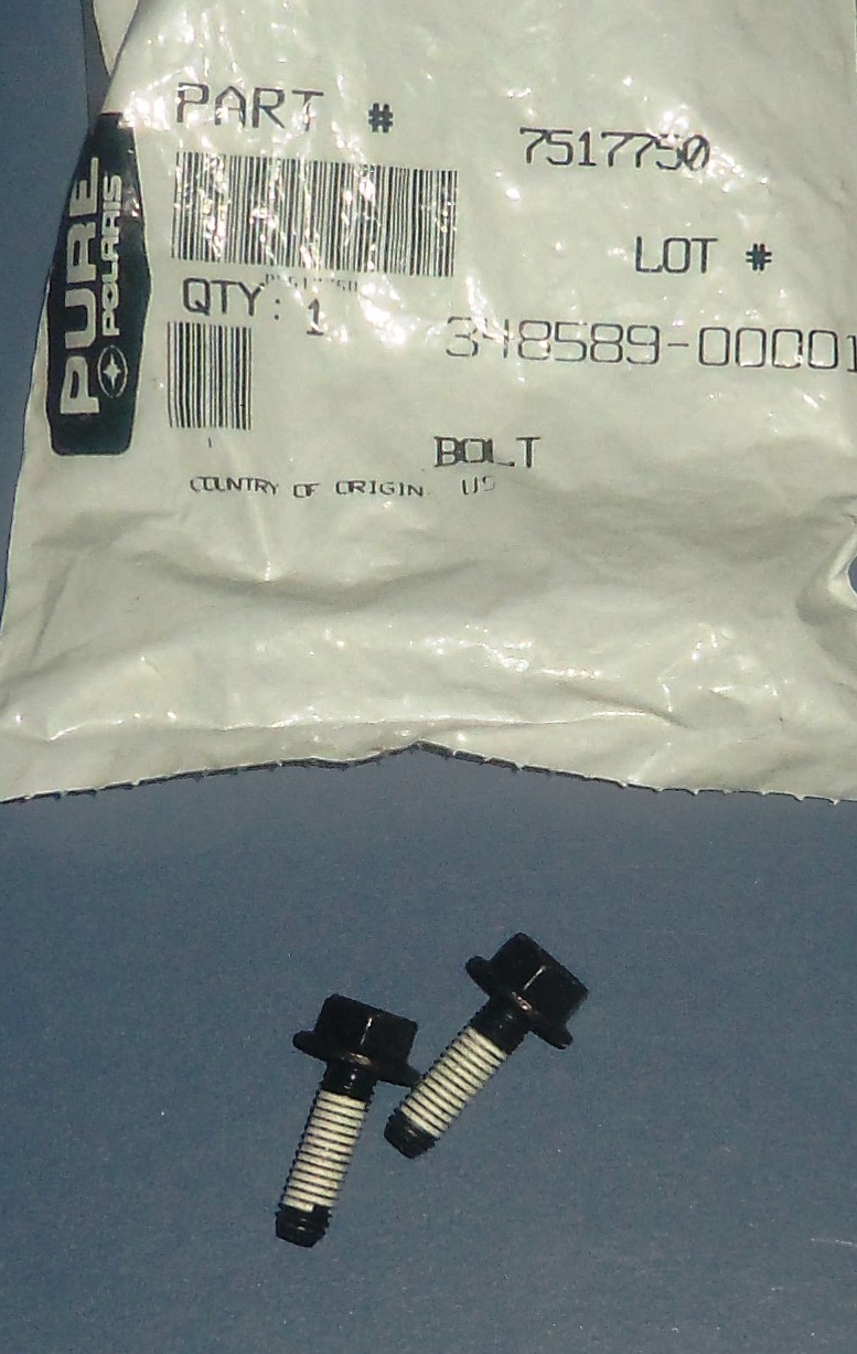 POLARIS OEM NOS SNOWMOBILE PWC ATV BOLT PACK OF TWO 2	7517750