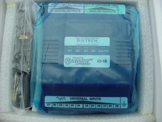 Distech Controls CDIDI-IO16XX-00  IO-16AX I:8 O:8  EC-Net AX I/O-16 Expansion