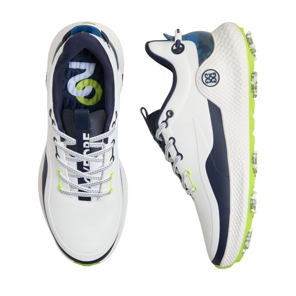 G/Fore Men's MG4+ O2 G/Lock Golf Shoe - GMF000127 - Snow/Twilight