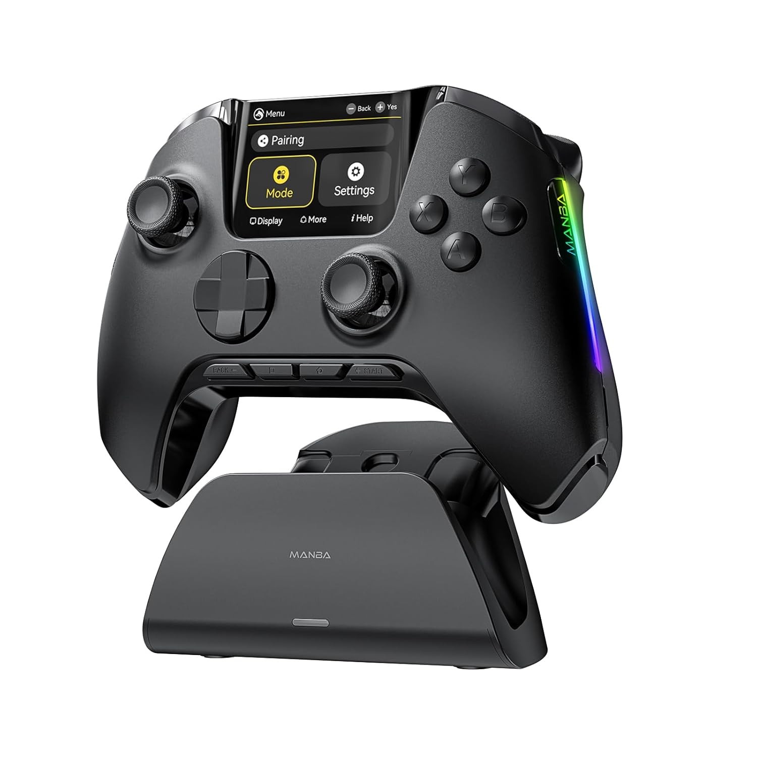Manba One Wireless Gaming Controller for Switch, PC, Android with Charging Dock