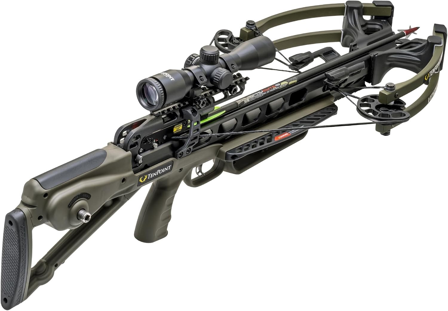 TenPoint VenomX Crossbow Lightest ACUSlide Bow W/ Illuminated Scope MOSS