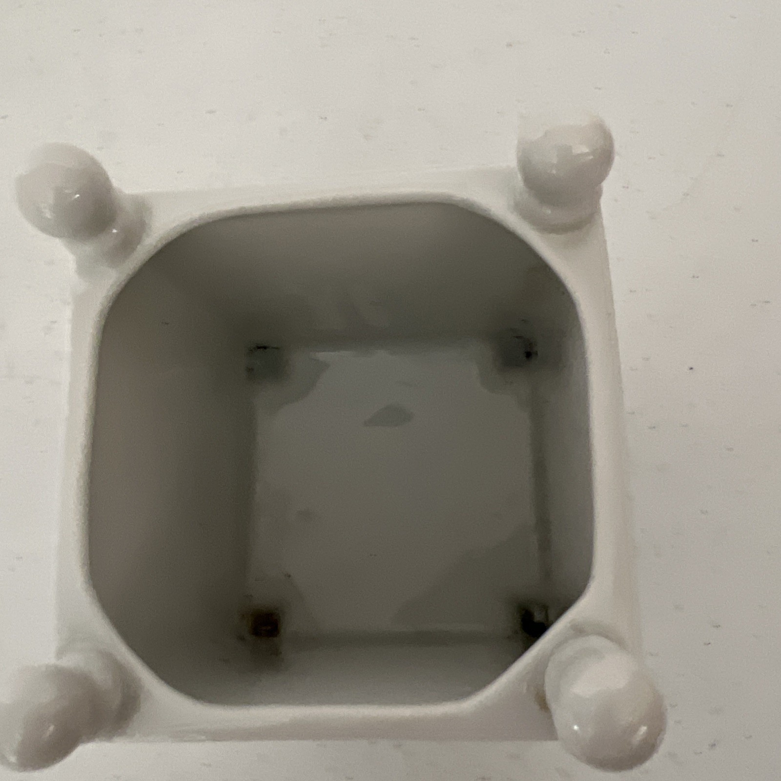 4 inch Ceramic Blue and White Planter - No Drainage