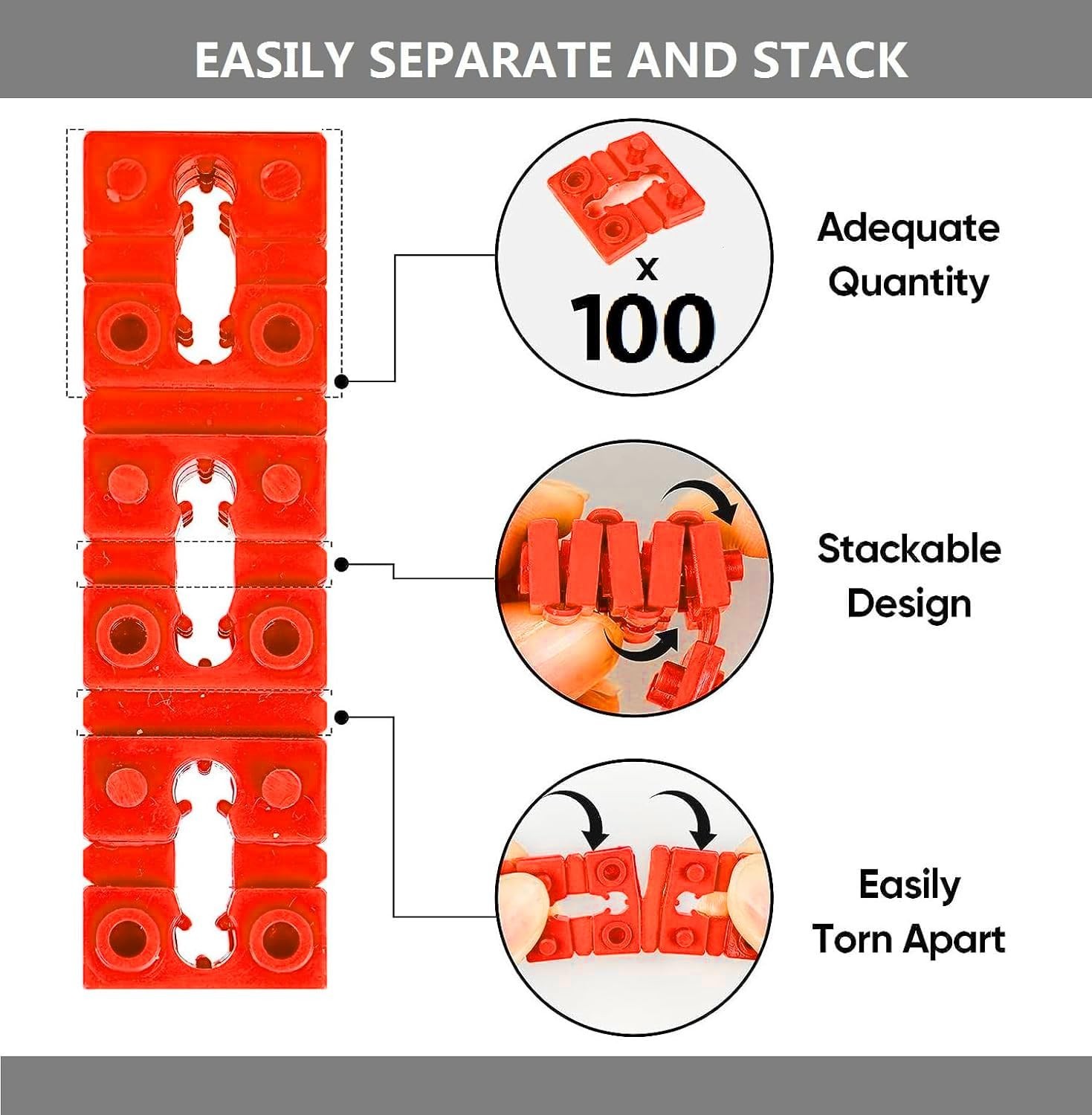 Ingenious 100-piece Outlet Spacer Kit - Easy Fix for Loose Electrical Boxes