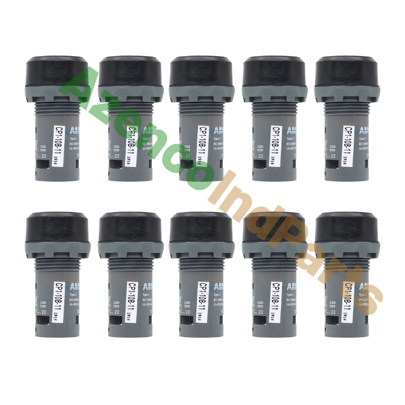 10PCS Black Push Button Switches CP1-10B-11
