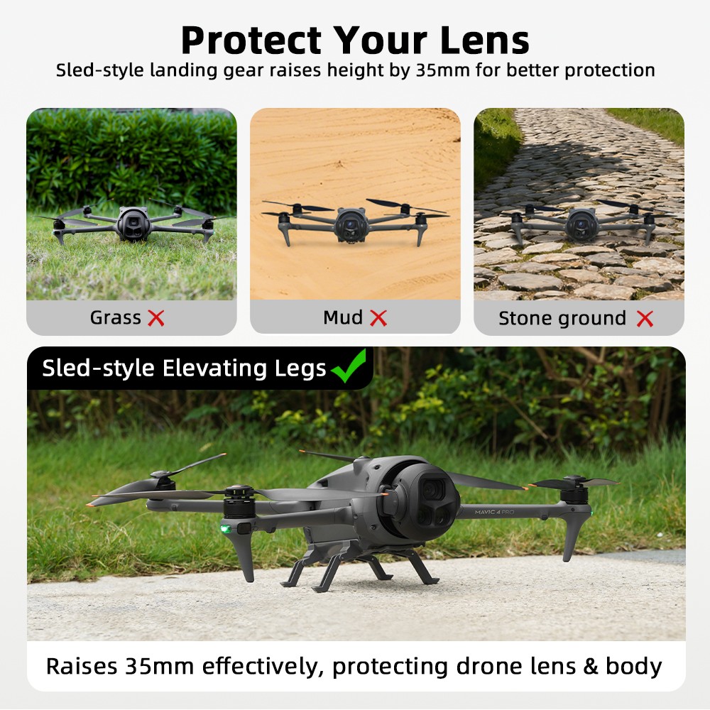 Landing Gear Heightened Tripod For DJI Mavic 4 Pro Drone Protector Accessories