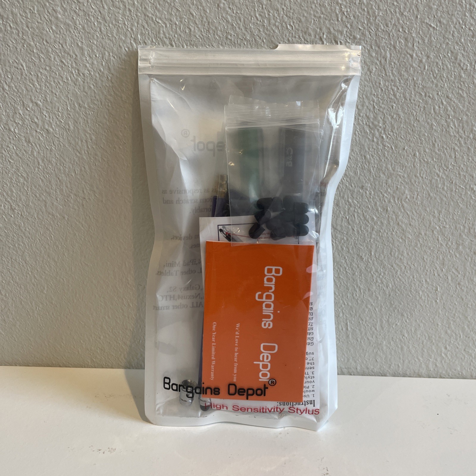 Bargains Depot High Sensitivity Stylus Universal Touch Screen Pens Pack