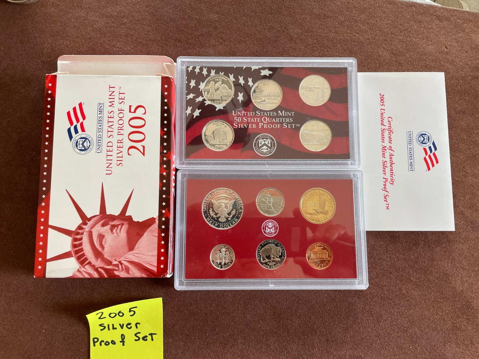 2005 US SILVER PROOF SET