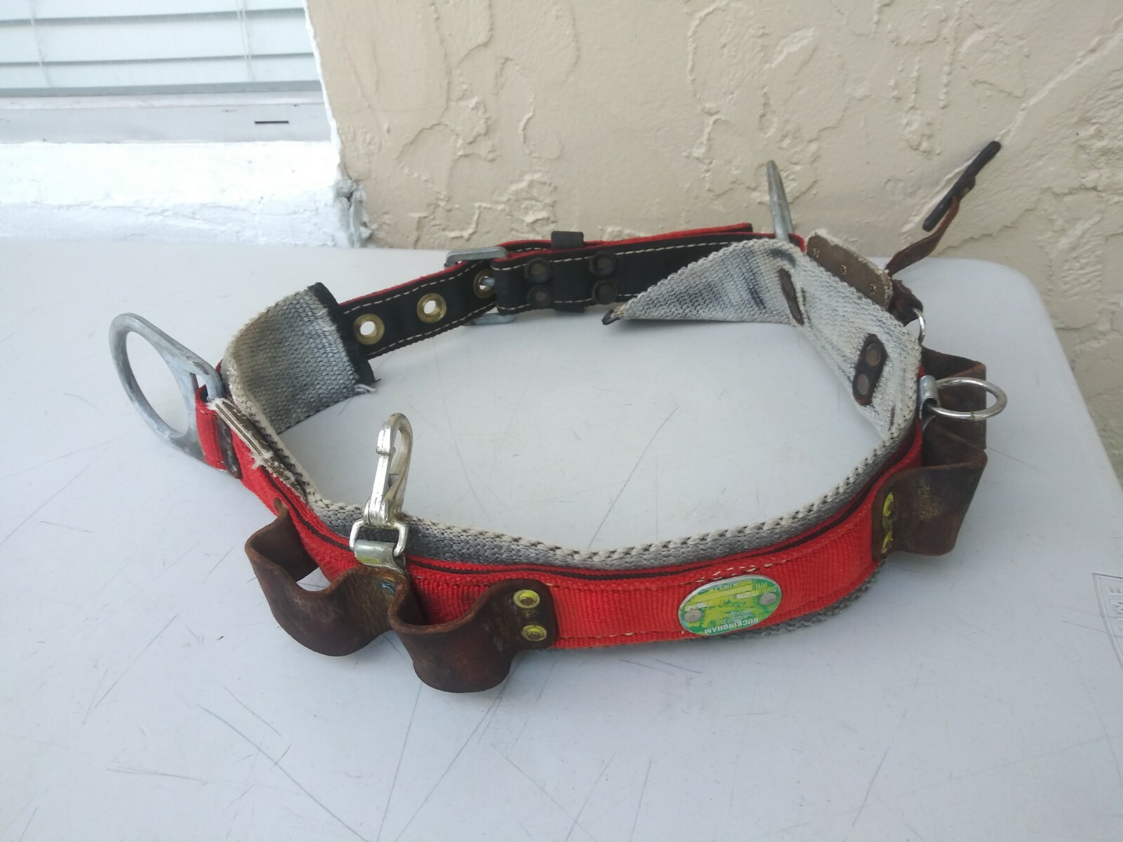Buckingham Belt 38523Q1 Size Large  tool belt made in USA
