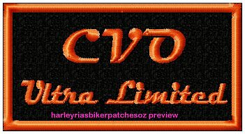 CVO  ULTRA LIMITED   BIKER PATCH