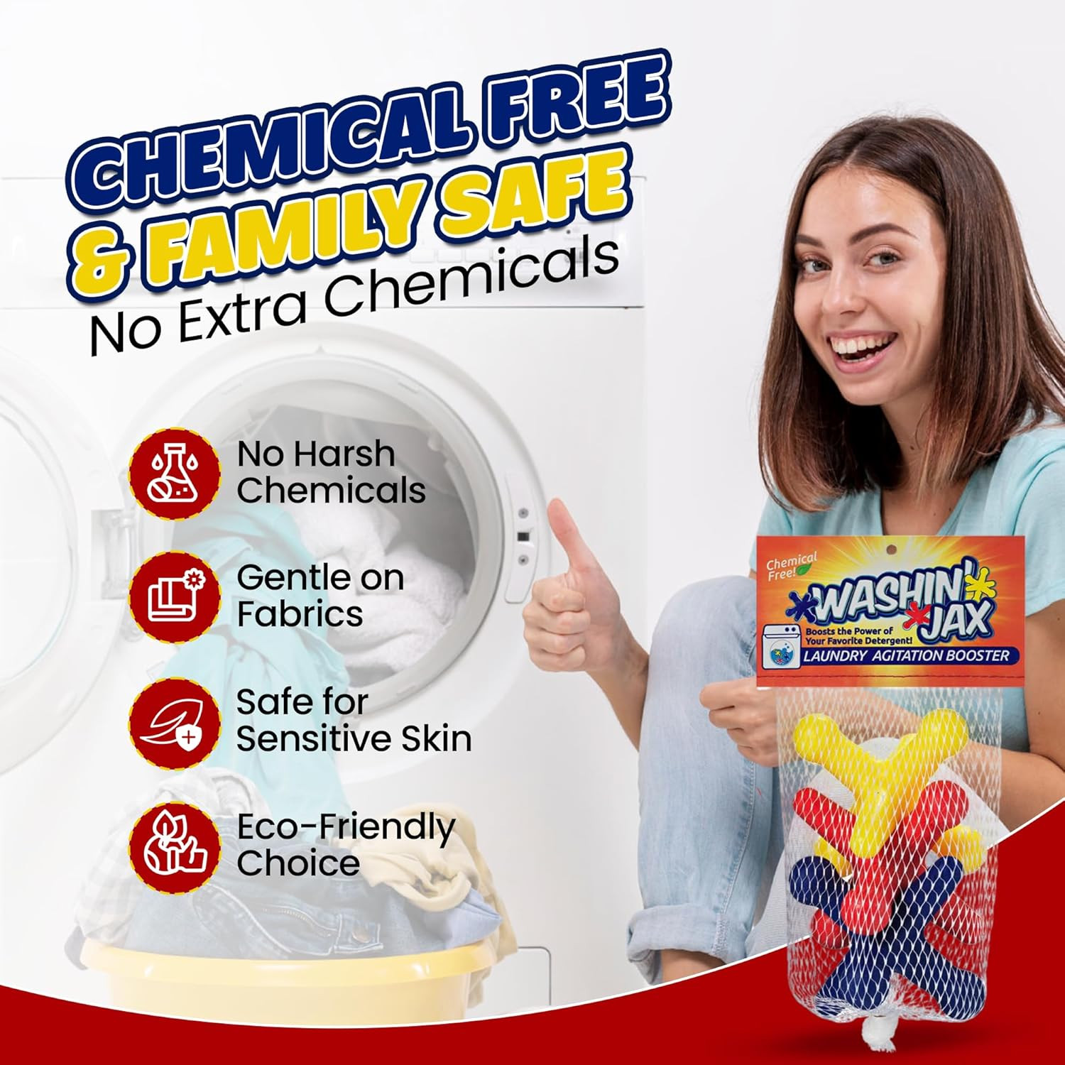 Laundry Agitation System Ball | Boost Unlimited Washes