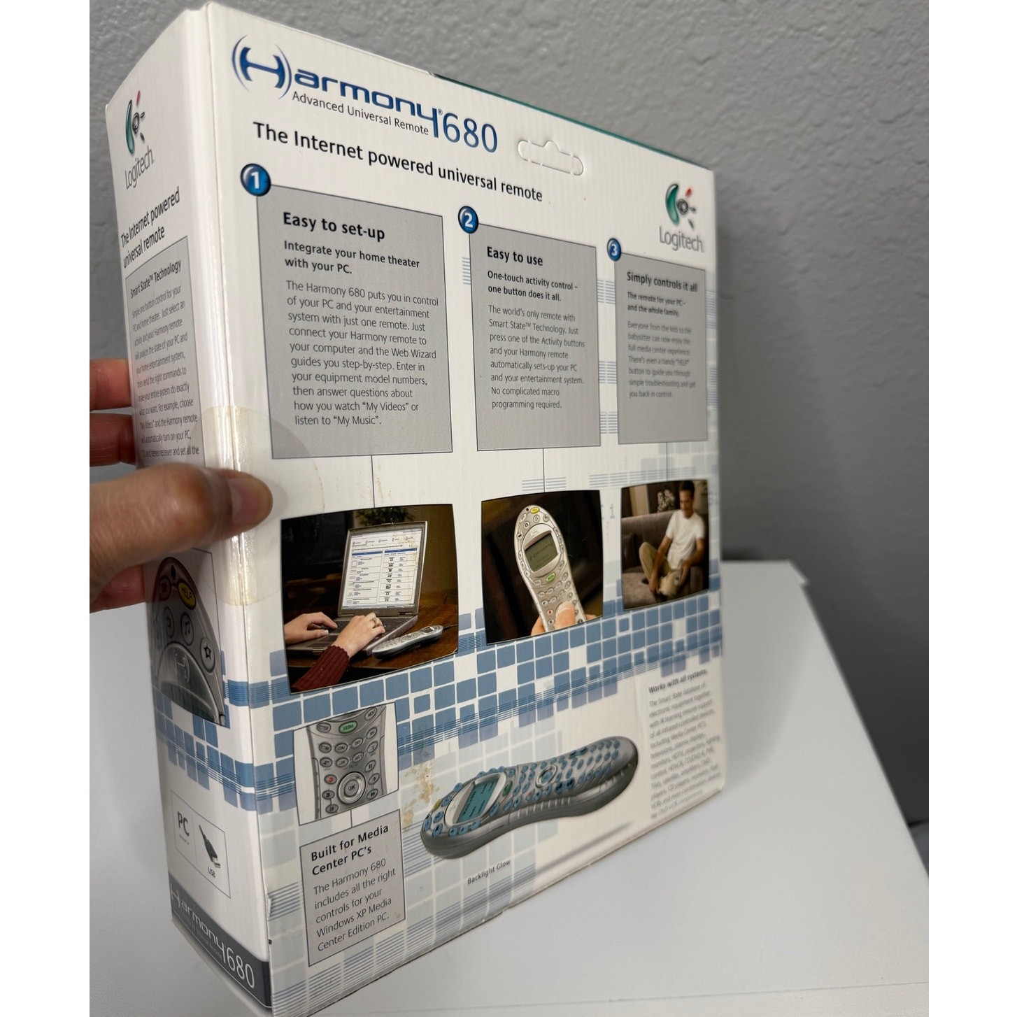 Logitech Harmony 680 Advanced Universal Remote / New In Box