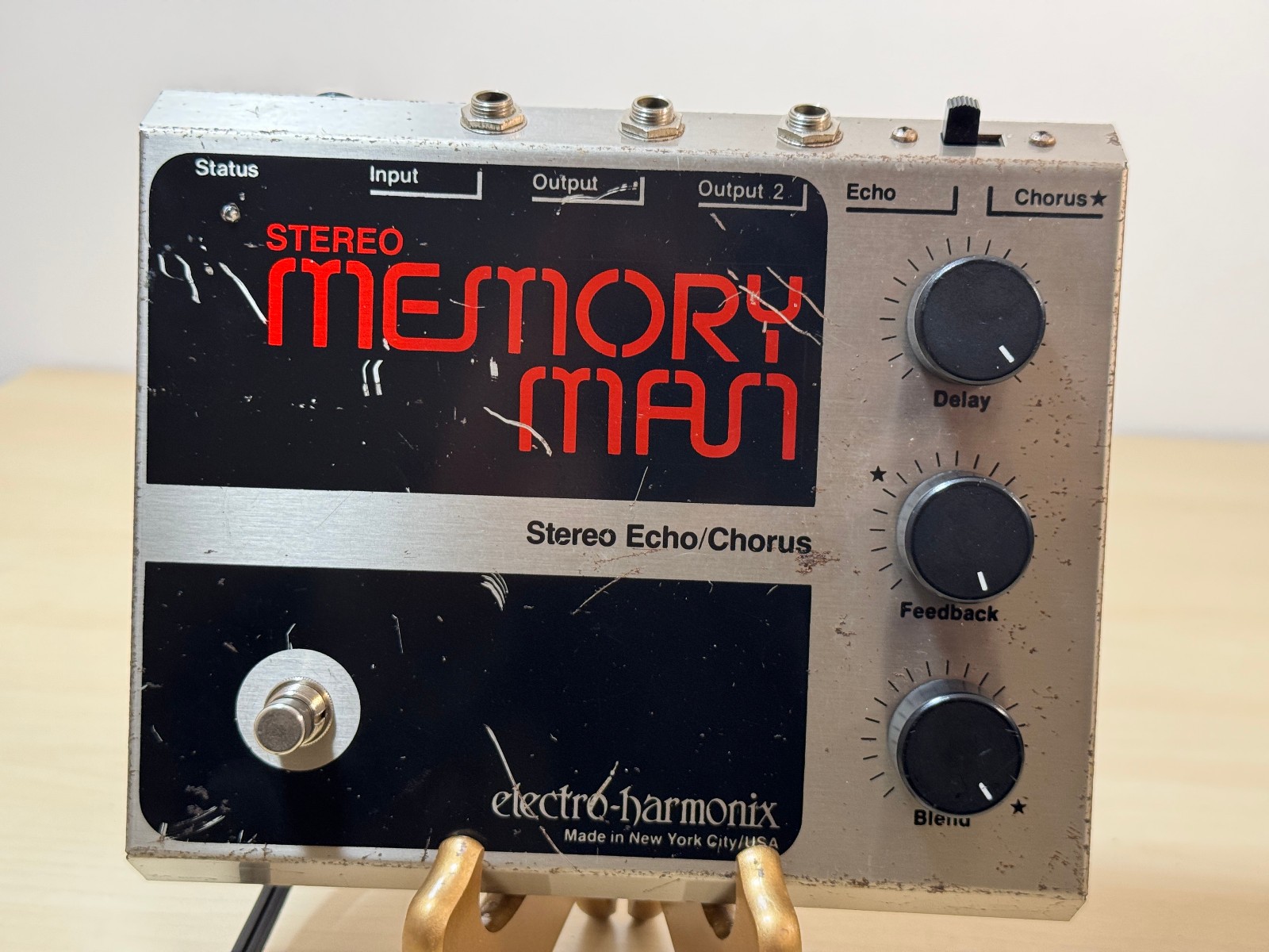 Electro Harmonix Stereo Memory Man - Echo/Chorus - MN3005 - For Parts / Repair!