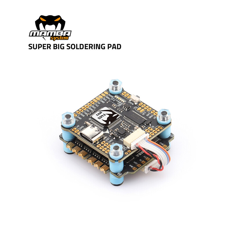 DIATONE F405 MK2 V2 FC&ESC Stack F405MK2 BLS ESC 3-6S DSHOT300/600 For FPV Drone