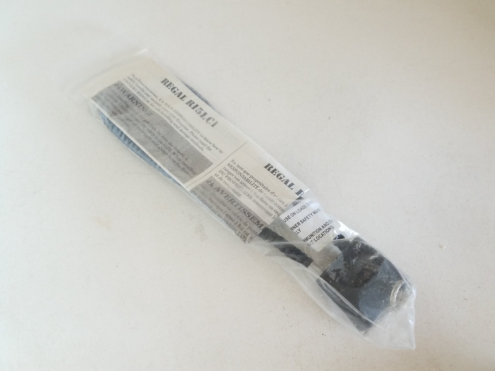 Regal R15LC1 Cable Gun Lock