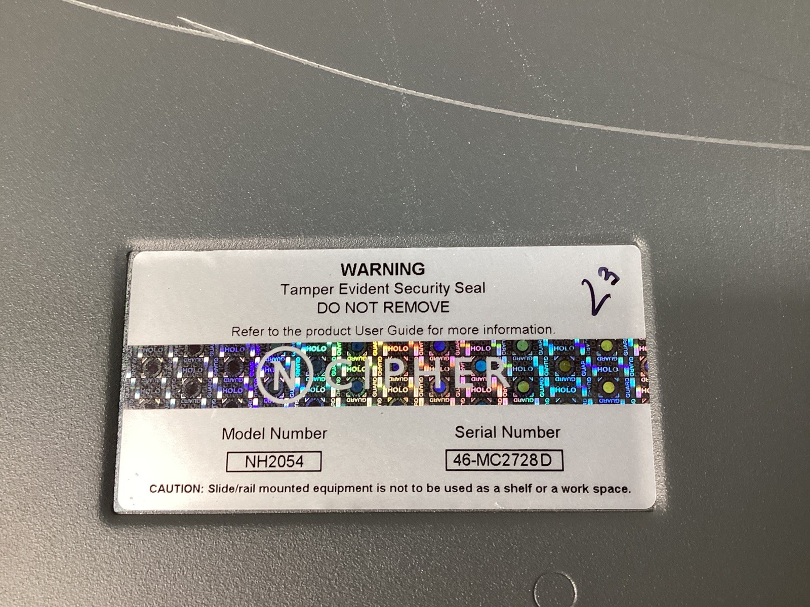 Thales Cipher nShield Connect NH2054 Security Appliance SEE PICS
