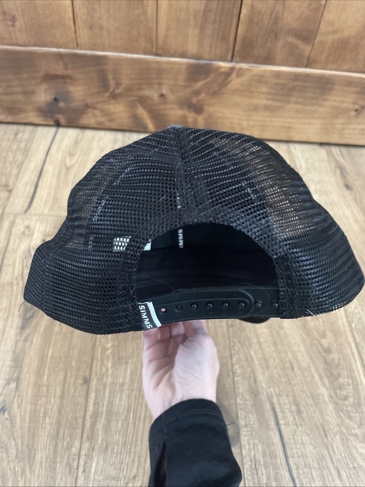 Simms Fly Fishing CPB Blank Digital Camo Black Trucker SnapBack Hat