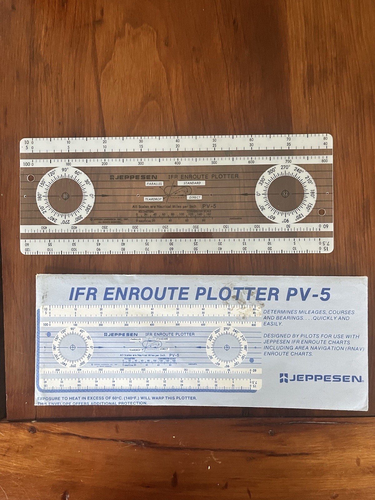Jeppesen IFR Enroute Plotter PV-5