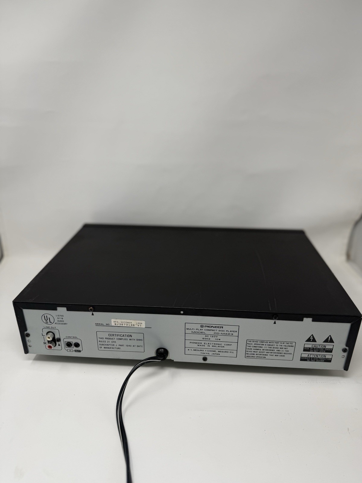 Pioneer PD-M423 CD Player