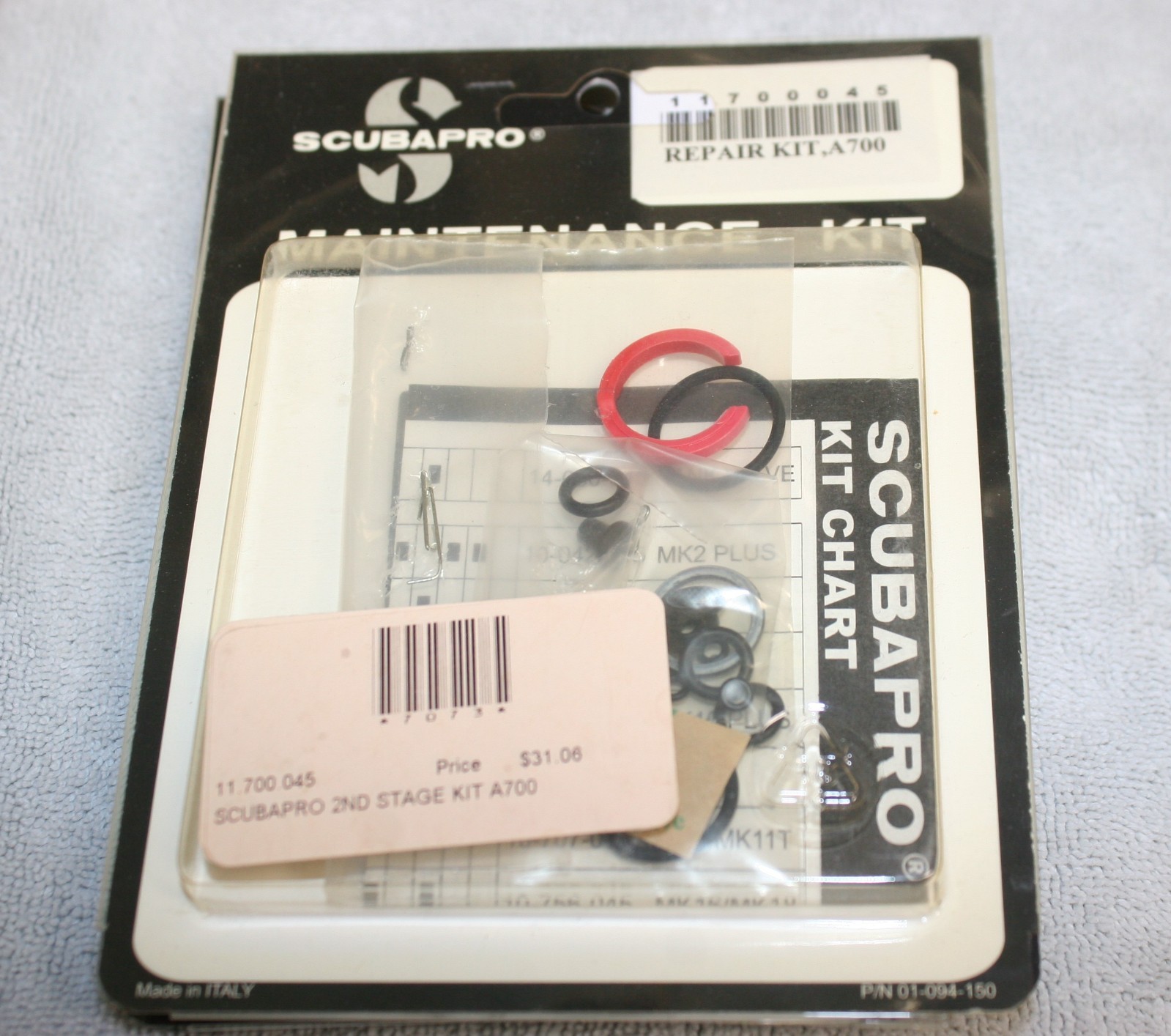 Scubapro A700 service kit NOS scuba diving regulator