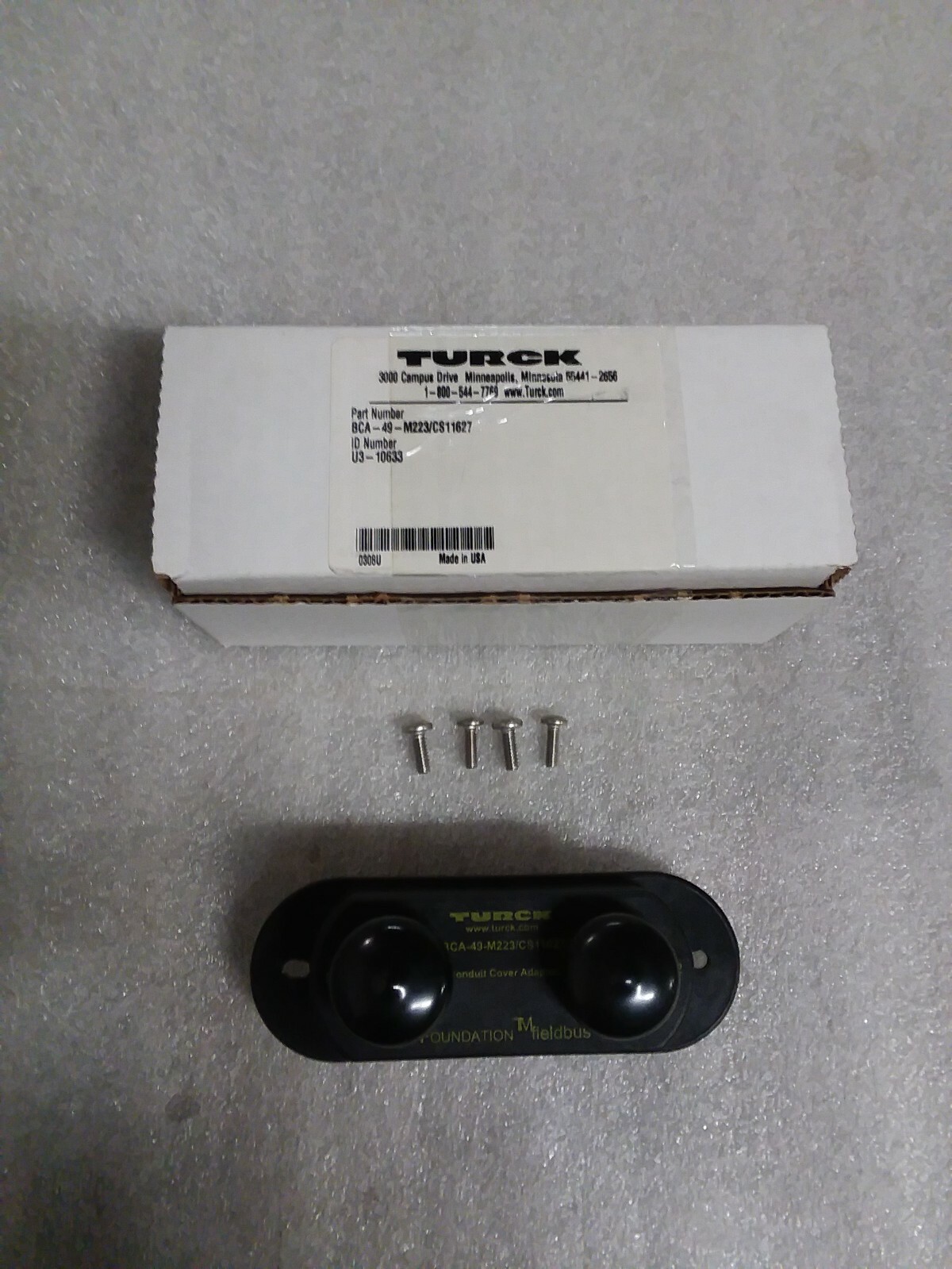 TURCK BCA-49-M223 CS11627 Bus Conduit Adapter