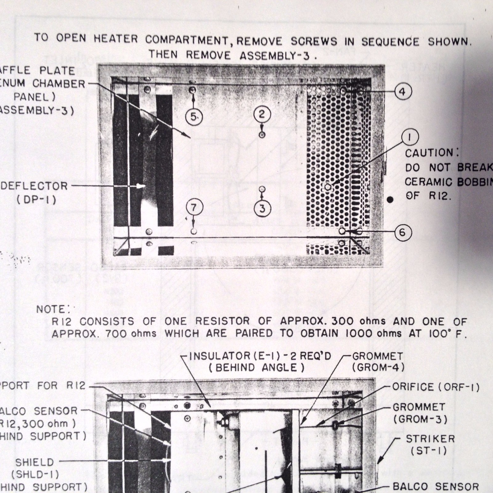 Statham SD6 and SD 6R Temperature Test Chambers Instruction Manual