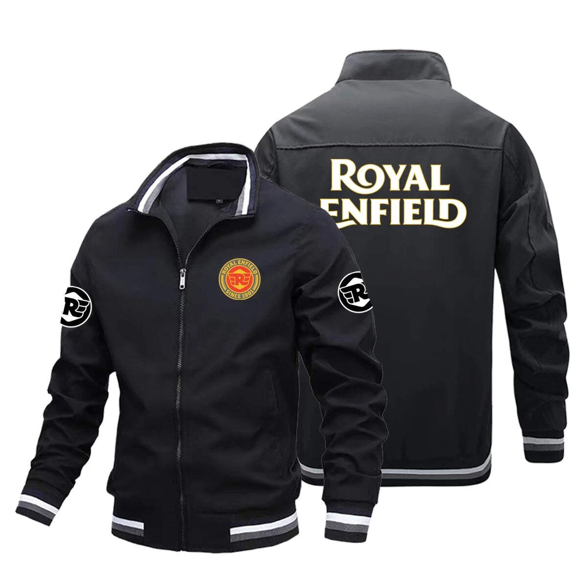 2026 New Retro style Royal Enfield Motorcycle Jacket Racing Jacket Windbreaker O