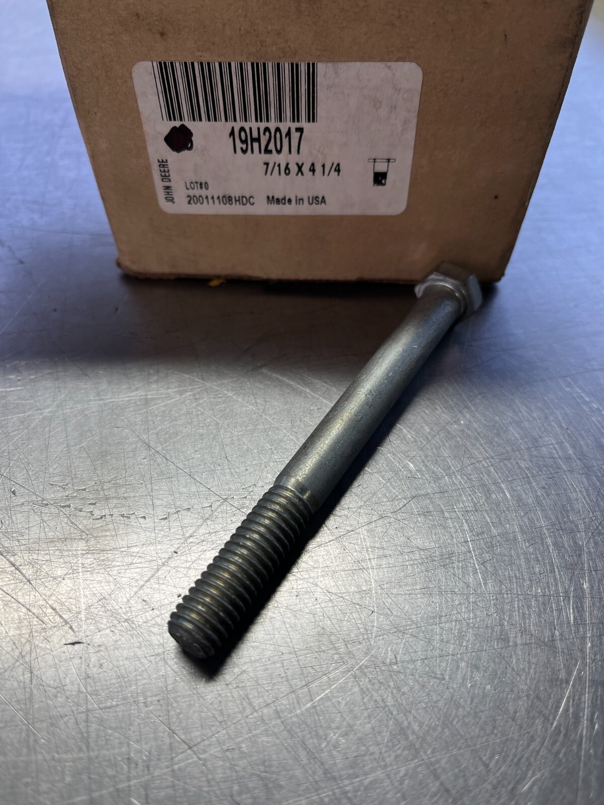 19H2017 Genuine OEM John Deere BOLT