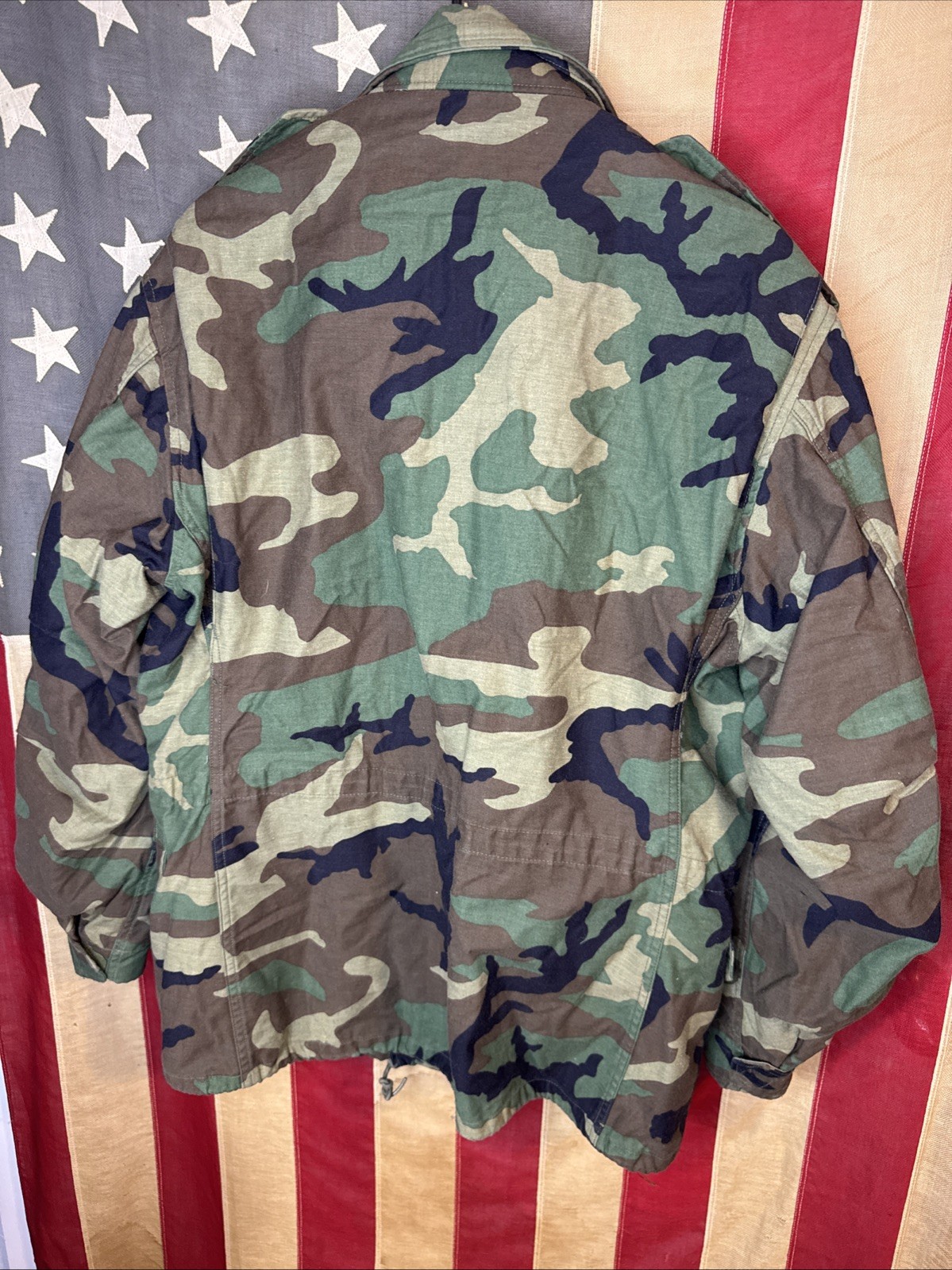Medium Regular - US Army BDU Field Jacket Coat Cold Weather Camo B949