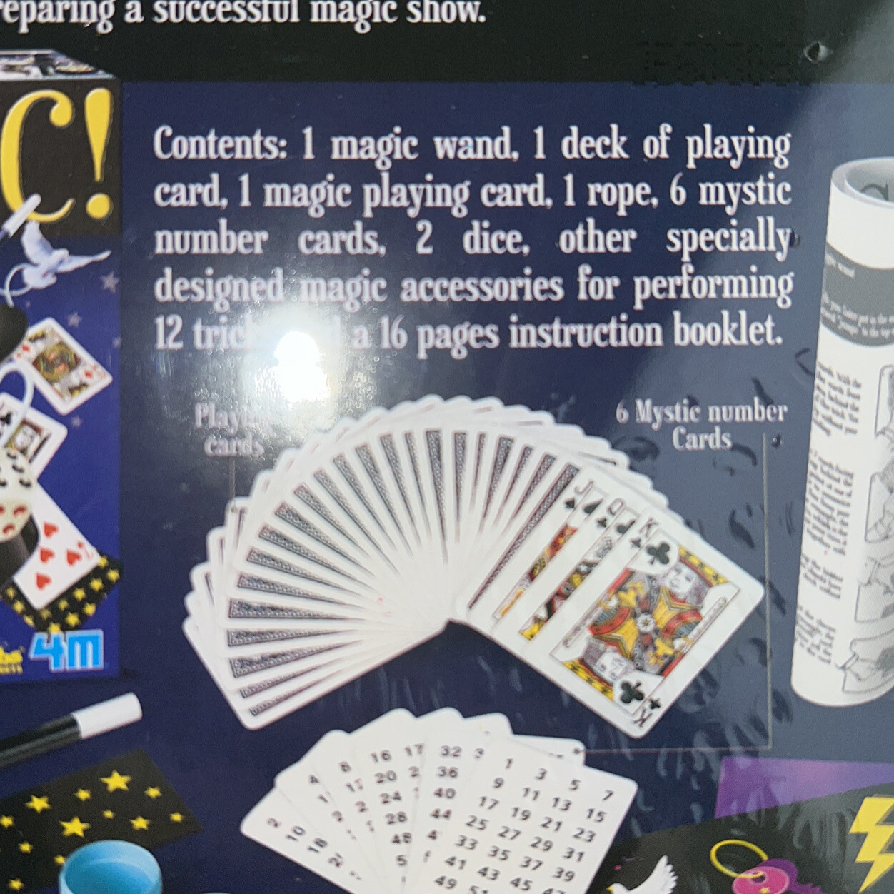 Magic Kit Includes 12 Magic Tricks For Ages 8+ New Unopened!! By KidzLab