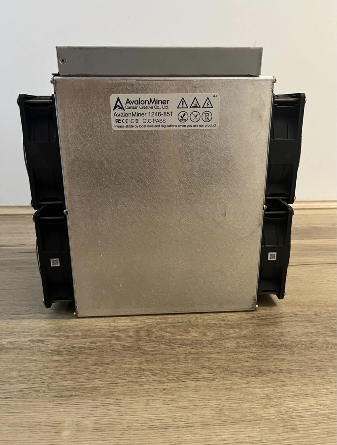 Bitcoin Miner Avalon 1246 85T Miner Asic