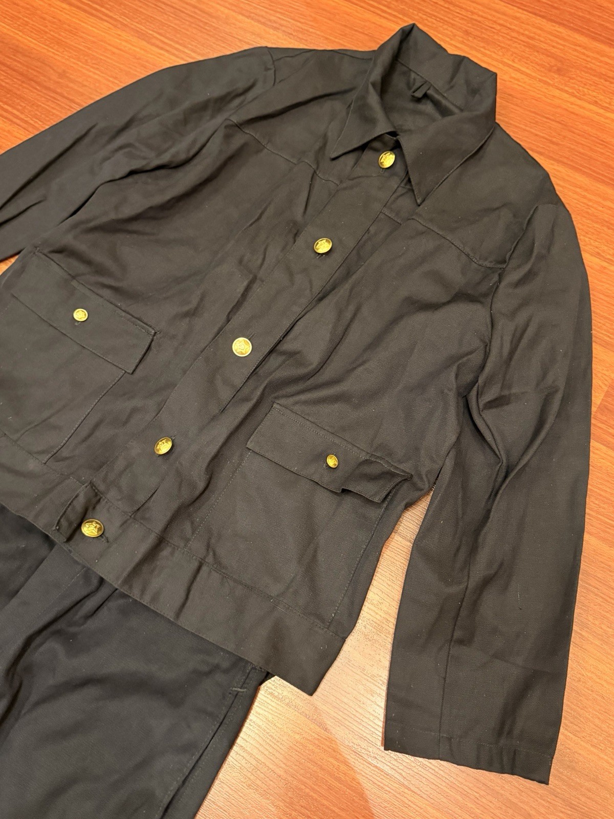 Vintage suit military Fire Service of Army soviet period Original