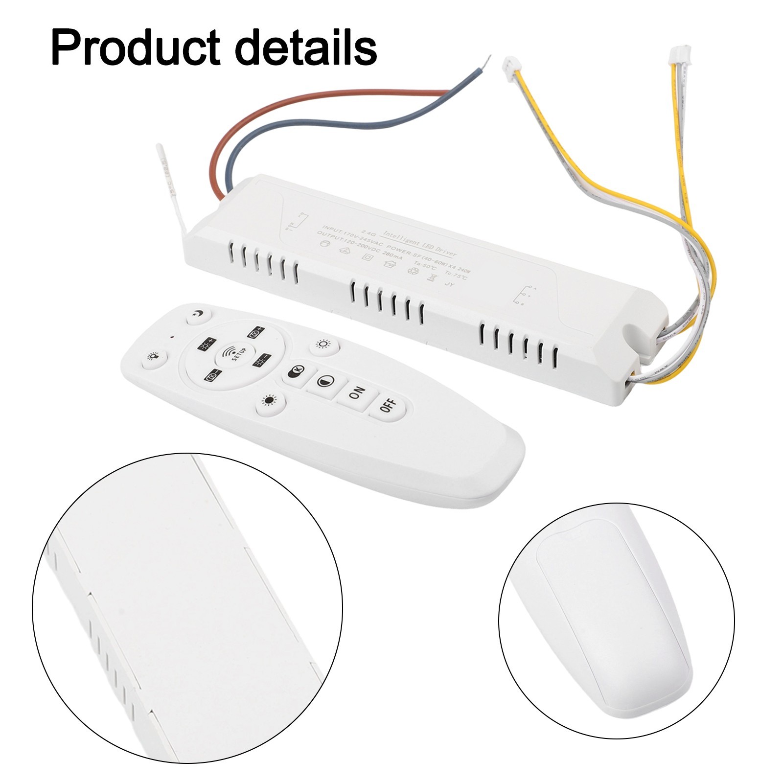 App Controlled for Smart LED Driver 4060WX4 with Reliable Performance Features