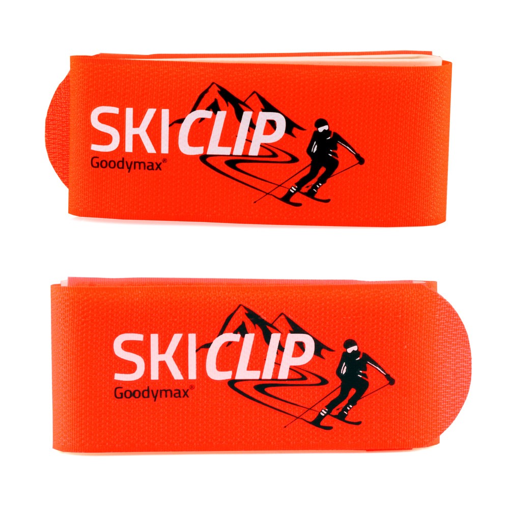 1 pair ski holder ski Hook and Loop ski Hook and Loop ski clip ski clips ski strap clips