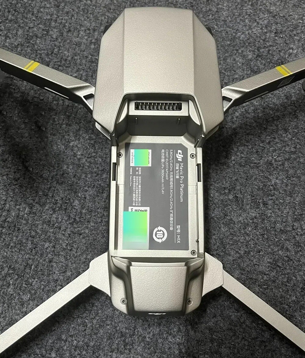 Genuine DJI Mavic Pro Platinum 4K Drone - No Battery/No Controller - No Tariffs